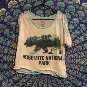 Mesh Yosemite bear shirt